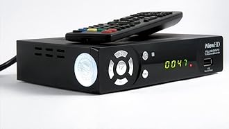 FULL HD Freeview Set Top Box Receiver Digi Box Digital TV Terrestrial Tuner USB HD Recorder HDMI or SCART Connections