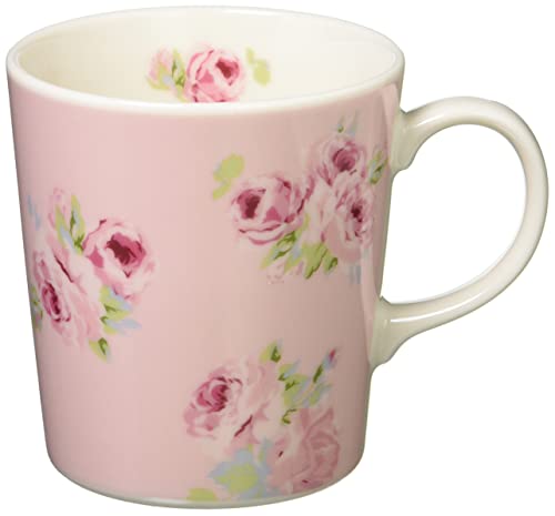 ローラアシュレイ 食器 花柄 マグカップ 約300ml 電子レンジ対応 ポルカドット クチュール ローズ ピンク 日本製 LA52-11