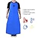 MUNEFE Safety Cryo Apron, Low Temperature Safety Apron, Kitchen Cooking Aprons for Low Temperature Environments Such As Cold Refrigeration and Cold Rooms(100CM Lon)