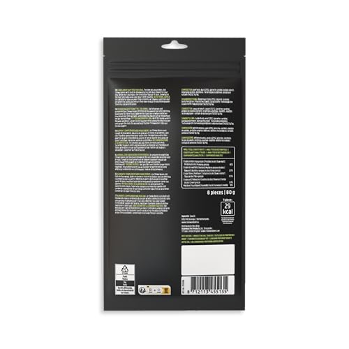 Rosewood Chewy Bones Ente Small – Kleine Kauknochen für Hunde, Kausnack aus Rinderhaut mit Ente, unterstützt die Zahnpflege, ohne Getreide, ohne künstliche Zusatzstoffe, 80 g