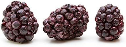 BRIX, GROWN FOR FLAVOUR - Freeze Dried Blackberry (105g) - Crispy & Delicious Healthy Snack, 100% Natural, Vitamins Retained