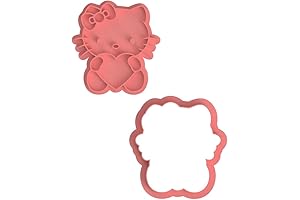 Hello Kitty Valentine's Day Cookie Cutter & Stamp