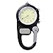 iplusmile Karabiner Taschenuhr Unisex Quarzuhr Fob Uhr Armbanduhr Schlüsselanhänger Sportuhr Schwesternuhr für Angeln Wandern Klettern Outdoor Ärzte Krankenschwestern