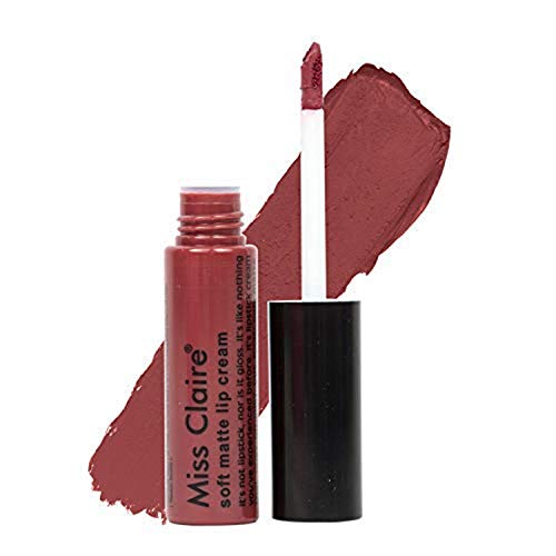 Image of miss claire Soft matte lip cream 62 red square, 6.5g