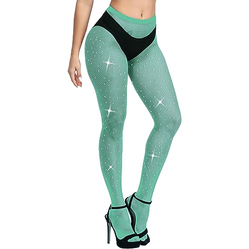Image of Fishnet Stockings Lace Patterned Tights High Waist Pantyhose Fishnets for Women