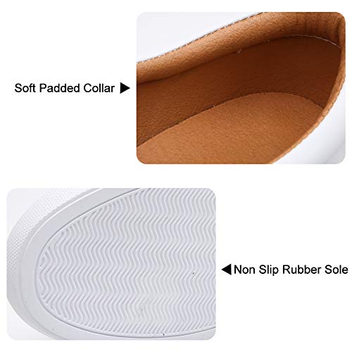 Image of VOCNTVY Loafers for Women Quilted Slip On Shoes Casual Fashion Sneakers