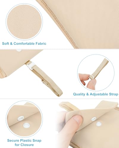 rfid-blocking travel bra wallet hidden money pouch with adjustable elastic strap ideal secret pocket protect your passport credit cards valuables