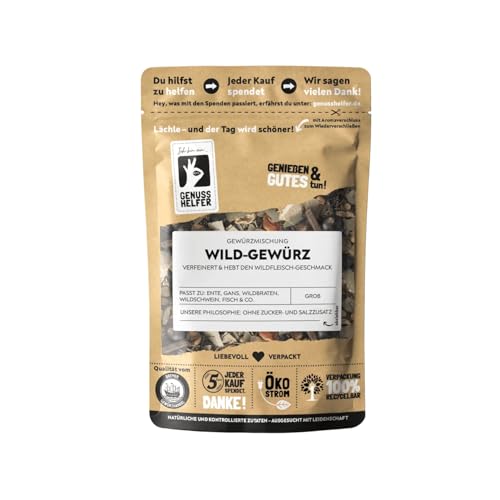 Bremer Gewürzhandel Wild-Gewürz grob Gewürzmischung für Wildgerichte ideal für Reh & Wildgulasch 3 x 75g