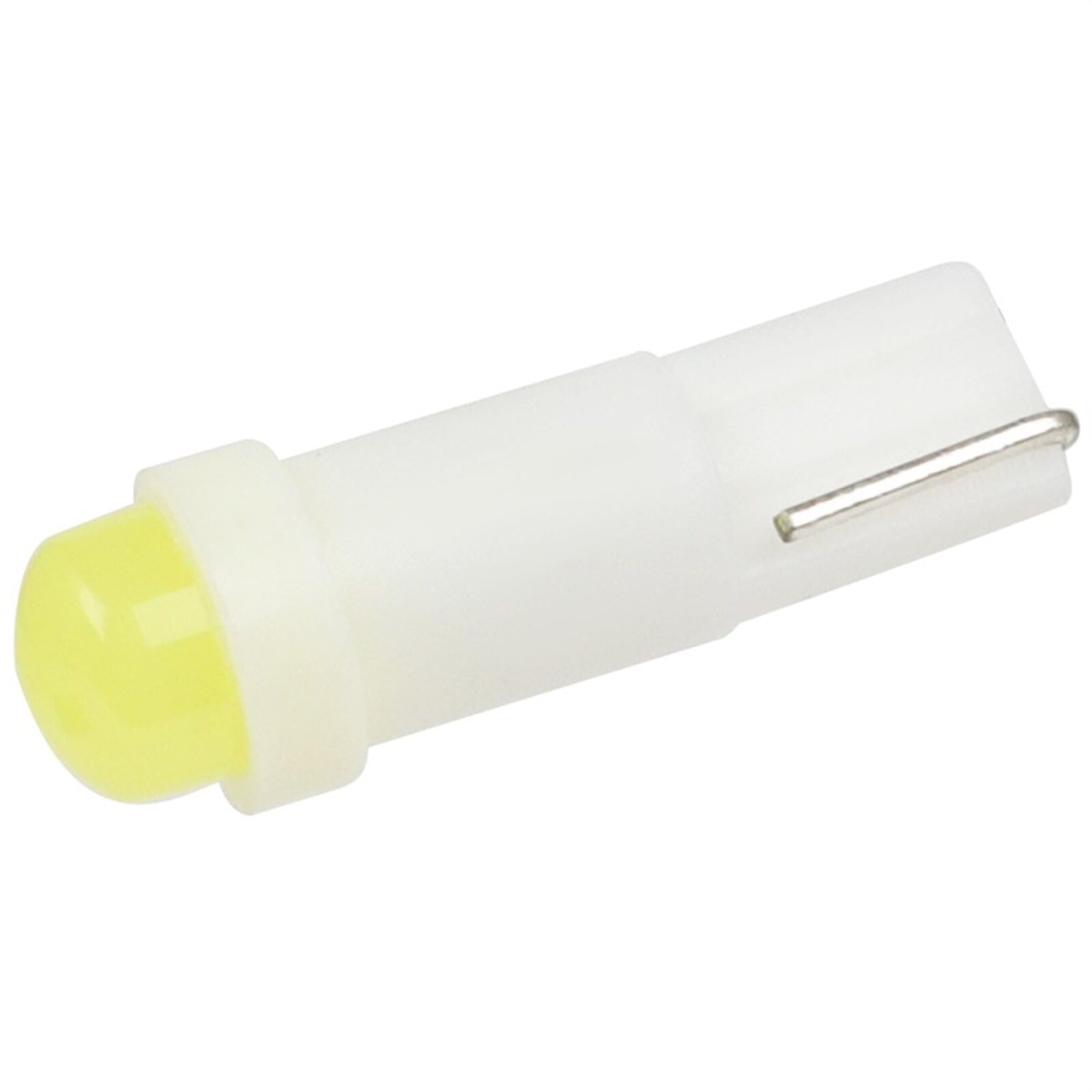 LBRST 10 x T5 White Instrument Lights 10 x T5 74 73 2721 Twist Lock Socket 12V/24V-20MA-18LM