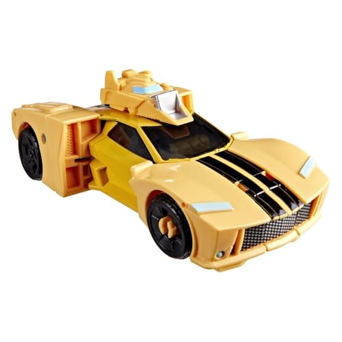 Image of TRANSFORMERS Toys EarthSpark Deluxe Class Bumblebee Action Figure, 5-Inch, Robot Toys for Kids Ages 6 and Up