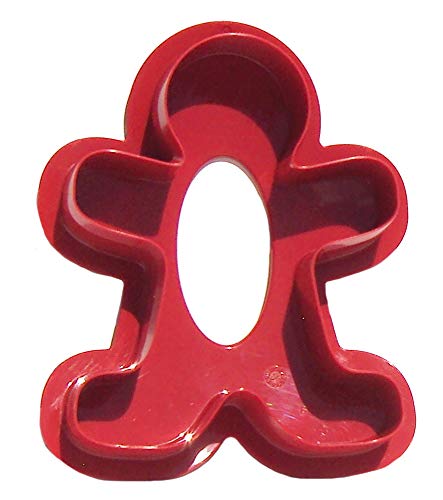 Tupperware Gingerbread Man Cookie Cutter in Red Tupperware Gingerbread Man Cookie Cutter in Red