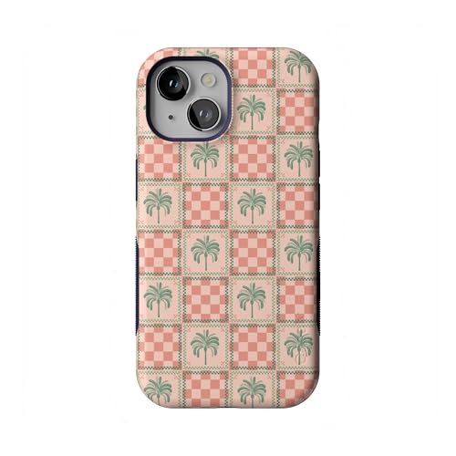 Casely iPhone 15 Case | The Social Club | Palm Beach | Bold Protective Design | Compatible with MagSafe