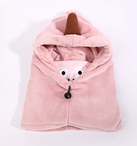 Happy Cherry - Cappello Passamontagna Bambina Bambino Inverno Berretto con Sciarpa Bambini Cappellino in Pile Protezione del Collo Cartone Animato per Sciare Ciclismo Sport all'aperto - 2-8 Anni - Image 5