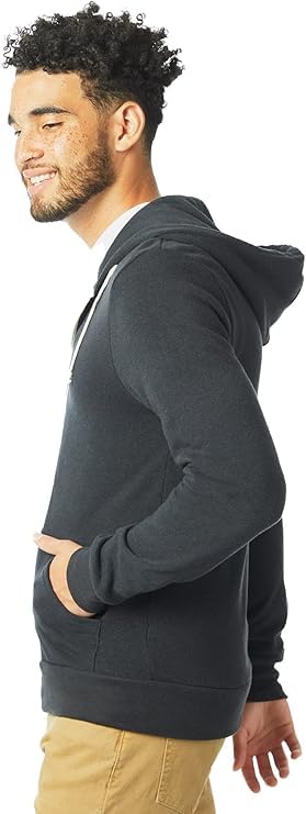 Image of Alternative All Gender Adult's Rocky Eco-Fleece Zip Hoodie