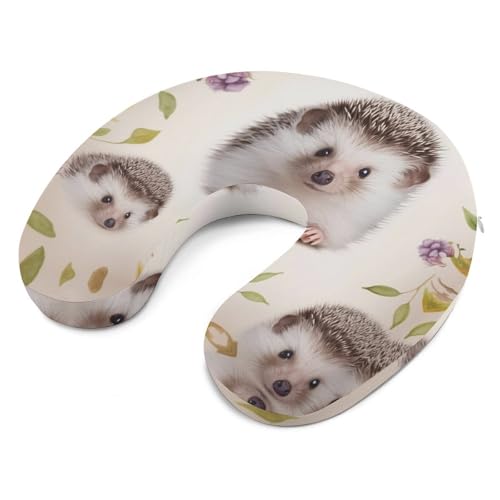 Almohada de viaje para bebé en forma de erizo miniatura 6