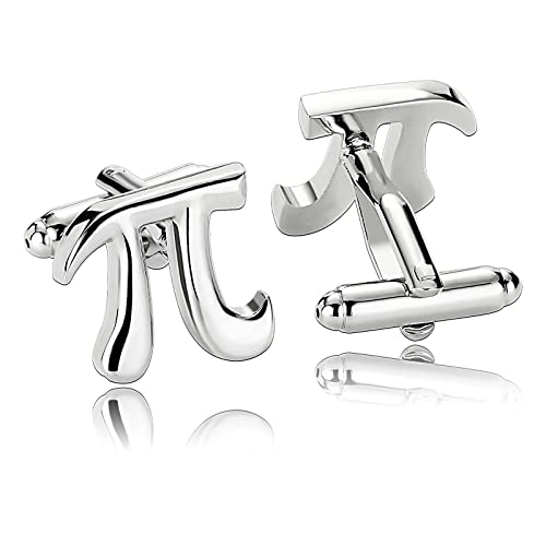 Mancuernillas de acero inoxidable para hombre miniatura 1