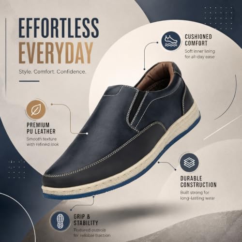 Image of Centrino Loafers for Men Causal | Casual Shoes for Men | Soft Cushioned Insole| Moccasins | Lighweight Shoes (3392)