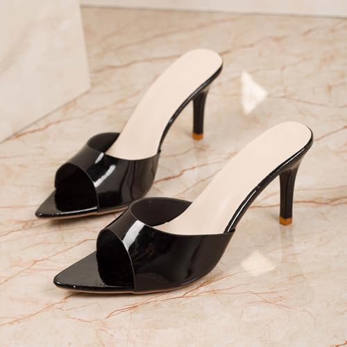 Talons hauts polyvalents à bout ouvert pour marcher avec confort et style - 6