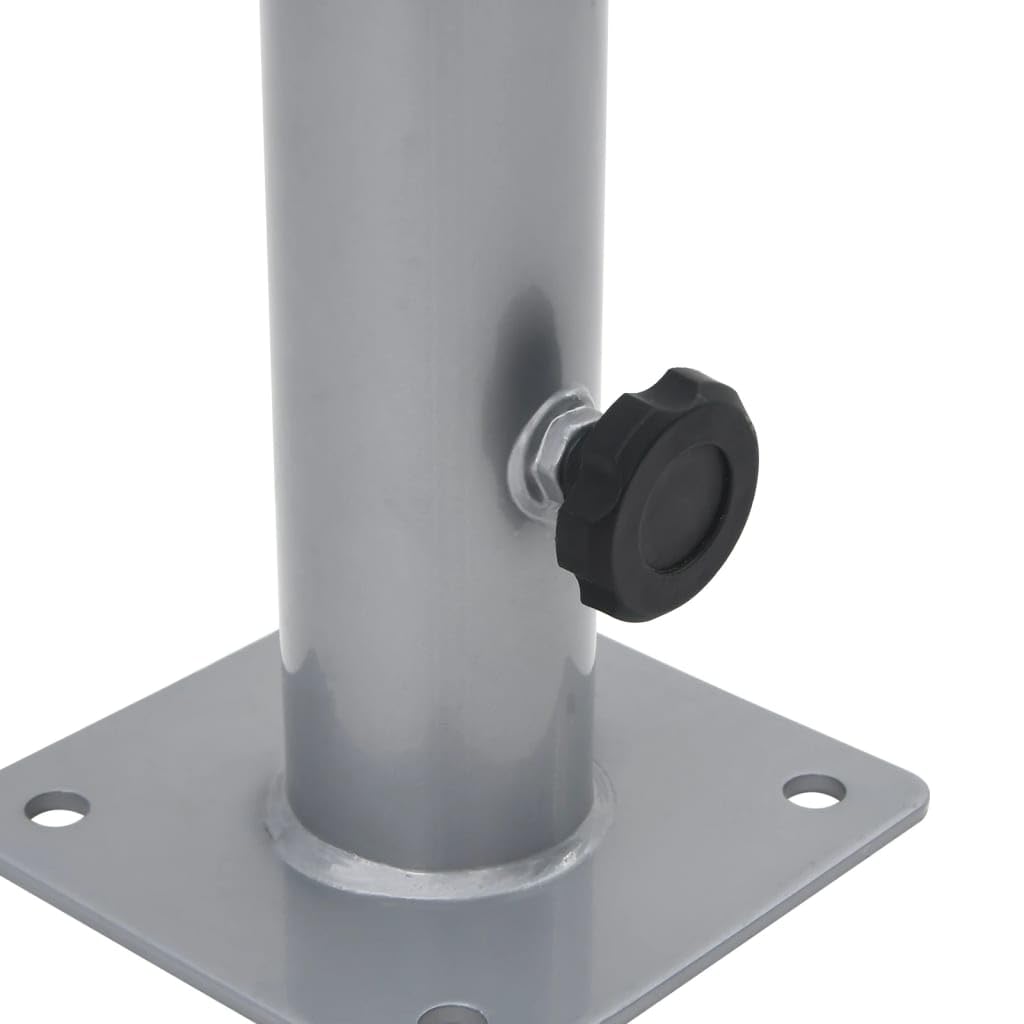 DOPPLER Parasolvoet 50 kg graniet rond grijs 61x54 cm kopen