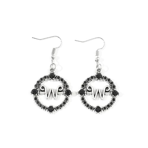 Gothic Wednesday Metal Terror Earrings Jewelry for Women Cosplay