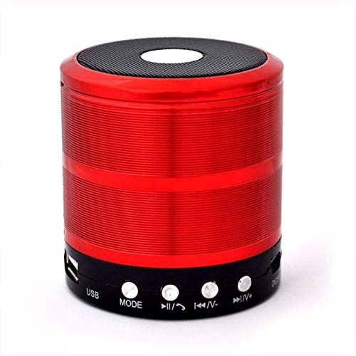 Mini Caixa Caixinha de Som Portátil Bluetooth Mp3 Fm Sd Usb 3w Watts WS-887