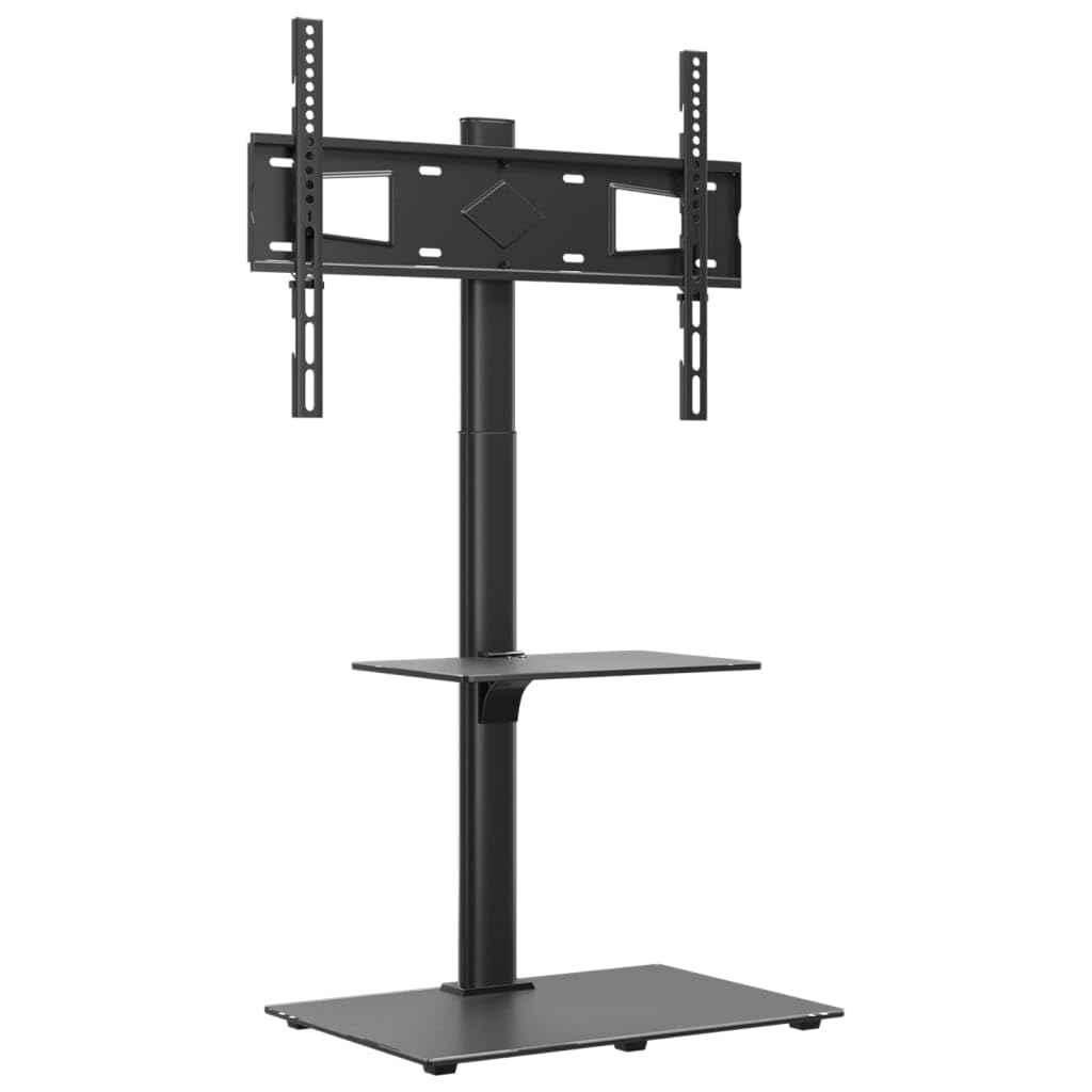 INLIFE TV-Eckständer mit 2 Ablagen für 32-65 Zoll Schwarz,Elektronik,Video,Videozubehör,TV-Zubehör,TV- & Monitorhalterungen,Schwarz,11.25 KG,379566