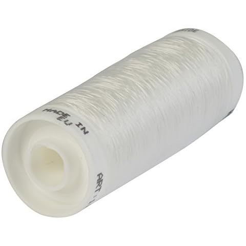 KORBOND White Transparent Polyester Thread Spools Cover