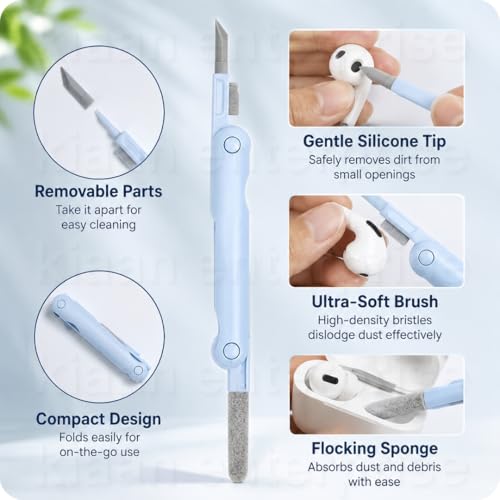 Image of Mobile Cleaning Kit for Phone Cleaner AirPods iPhone AirPod Device Cleaning Tool Set (Pack of 4)