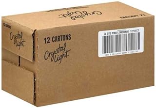 Crystal Light On The Go Pink Lemonade Powdered Soft Drink Mix, 0.13 Ounce - 10 per pack - 12 packs per case.