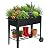FOYUEE Raised Planter Box with Legs Outdoor Elevated Garden Bed On Wheels for Vegetables Flower Herb Patio