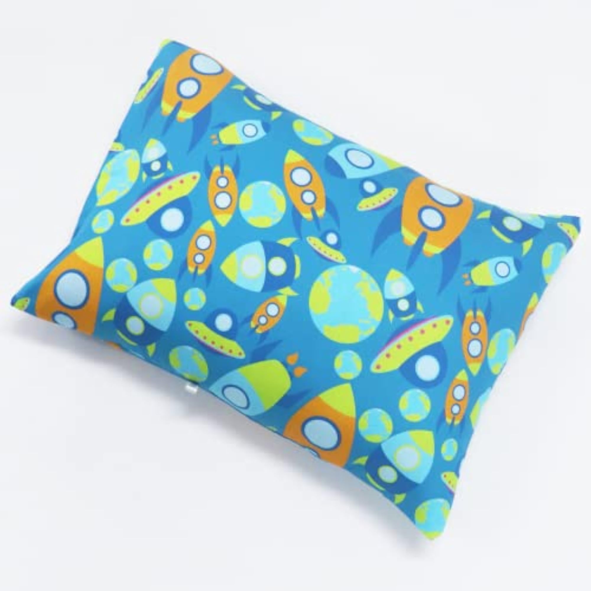 Toddler Pillow with 100% Cotton Removable Cover