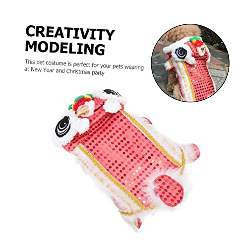 Disfraz para perro Ropa de mascota tema Año Lunar S miniatura 5