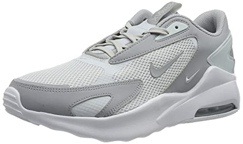 Image of Nike Men Air Max Bolt Pure Platinum /Wolf Grey-White Running Shoes 6 UK