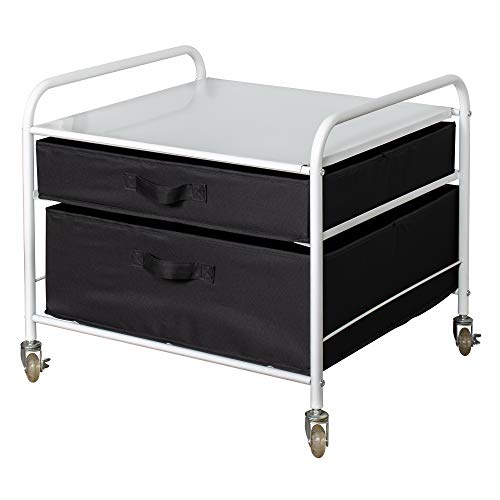 The Fridge Stand Supreme - Drawer Organization - White Frame