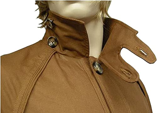 Blade Runner Rick Deckard Trench Coat - Arsia Harrison Ford Runner Brown Cotton Trench Long Coat4