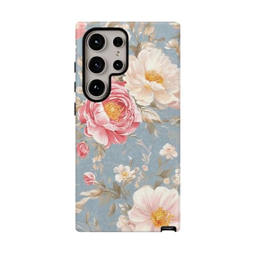 Coque Samsung S24 Ultra fleurs roses accessoire tendance pour le printemps