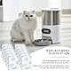 YYTECH 12 Stück 25g Feuchtigkeitsabsorber, Trocknungsmittel für Futterautomaten Katze, Gel Beutel Trockenmittel Packung hält Tierfutter trocken und frisch für Futterspender für Katze und Hund