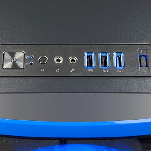 RG Digital PC Gaming Myka Cristal Zafir komplett Intel i5 11400 4,4 GHz, Nvidia Ge Force Gtx 1650 4 GB Ddr5, RAM 16 GB Ddr4, SD M.2 256 GB + HD 1 TB Wifi - Windows 11 Pro – Bild 4