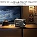 FOSSIBOT F1800 Tragbare Powerstation 1800W, 1024Wh LiFePO4 Solargenerator, 100W Typ-C, 45 Min. Schnellladung von 0-80%, für Reise, Camping, Hausgebrauch