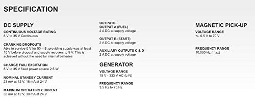 DSE3110 Manual and Auto Start Control Module (CAN) DSE3110-02 | Original - Made in UK | 1 Year Warranty!