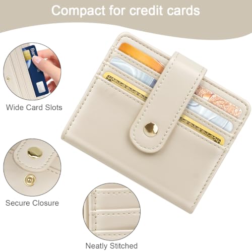 Image of Small Wallets for Women Slim Minimalist Bifold Credit Card Holder