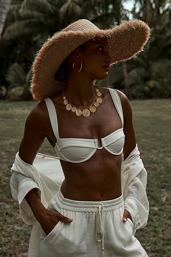 CLASSYZINT Gold Heart Necklace for Women Sun Coin Puff Heart Pendant Necklace Summer Necklace Jewelry Gifts3