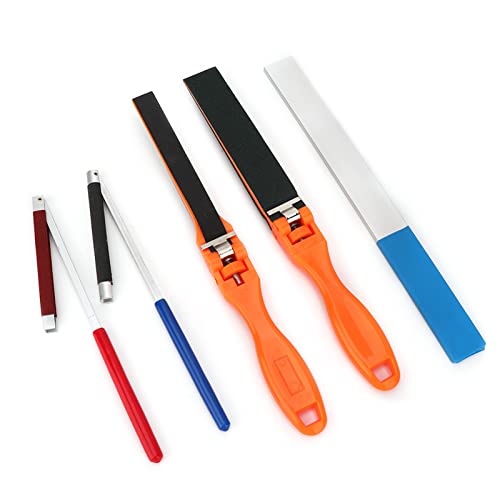 Manueller Schleifpapierstab, Jadpes 5 stücke Manuelle Schleifpapier Stick Halbkreis Schleifpapier Roll Bar Schmuck Polierwerkzeug zum Schleifen Polieren