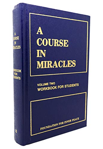 A Course In Miracles - Vol. 2 - Workbook For St... B000O6CGQ6 Book Cover