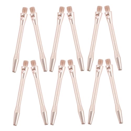 GANAZONO Aluminum Shafts Replacement Thread Shafts for 12 Pack 48mm Length Silver for Lovers