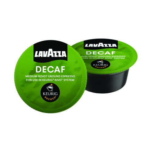 Lavazza Espresso Decaf Keurig Rivo Pack 