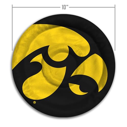 Image of YouTheFan NCAA Iowa Hawkeyes Flimzee Bean-Bag Flying Disc