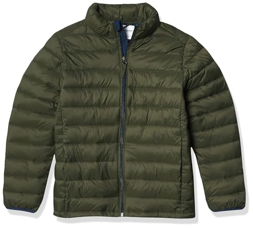 Image of Amazon Essentials Boys and Toddlers' Lightweight Water-Resistant Packable Puffer Jacket