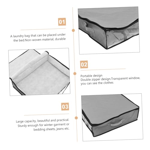 Housse de rangement sous lit pratique pour libérer vos armoires - 7