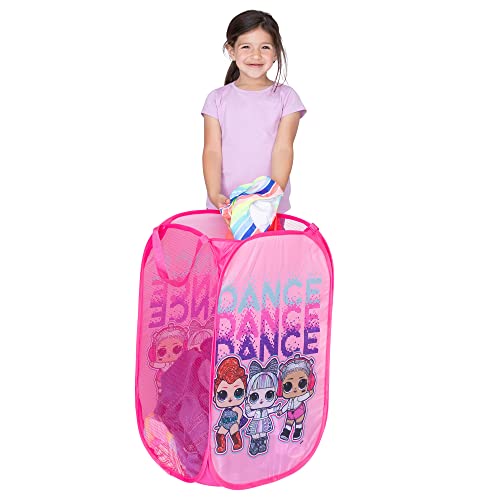 Franco Kids Room Collapsible Storage Bin Pop Up Hamper, One Size, LOL Surprise